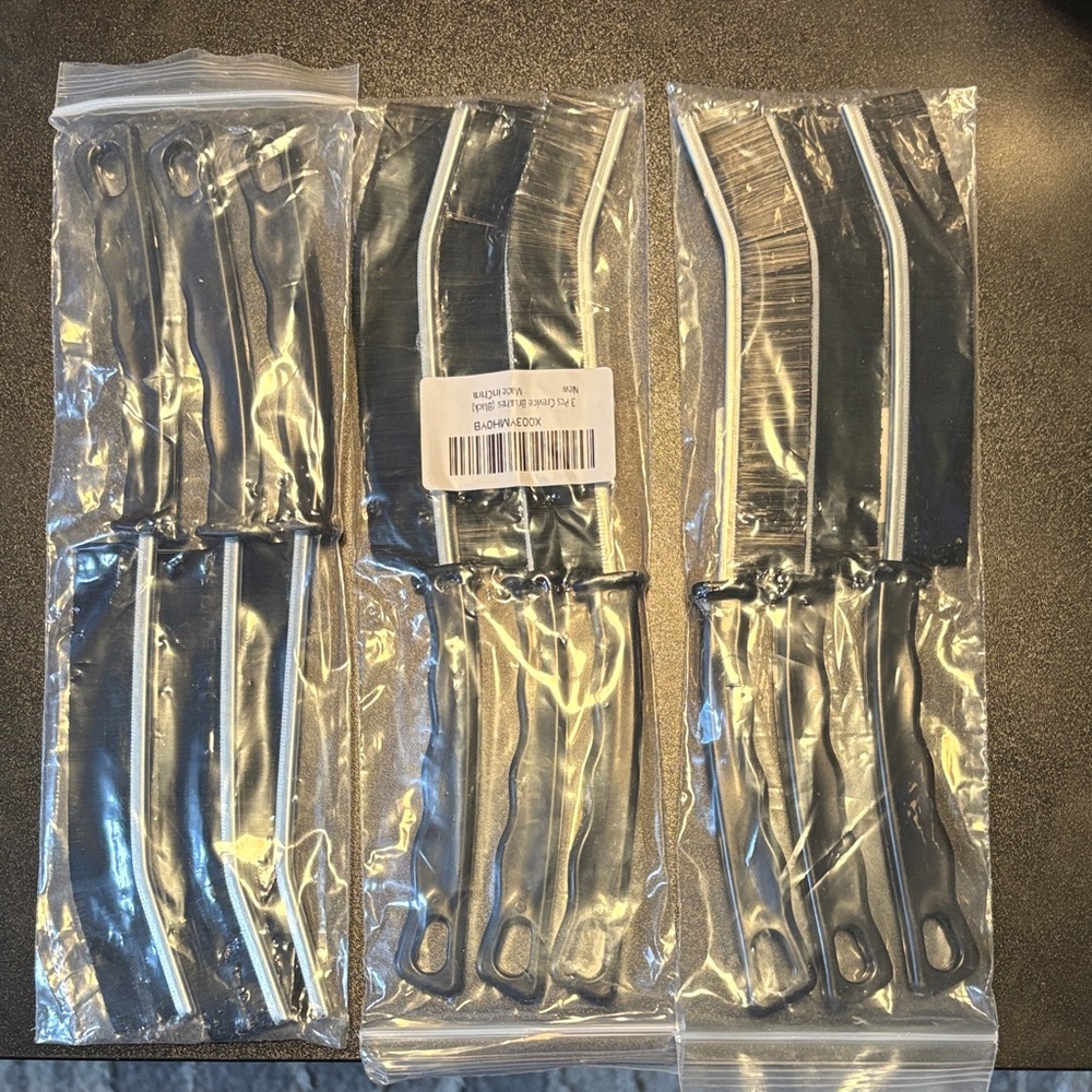 Crevice Cleaning Brushes (3-3packs) will sell separately